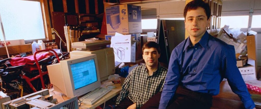 創辦人Larry Page、Sergey Brin