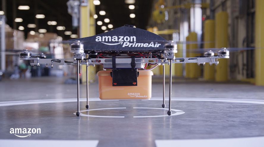 Amazon無人機運送